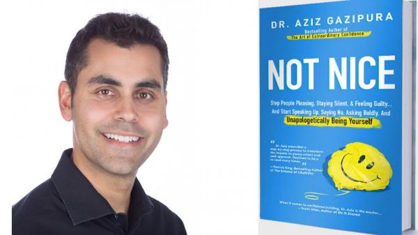 Image for event: Virtual Author Talk: Dr. Aziz Gazipura, &quot;Not Nice&quot;