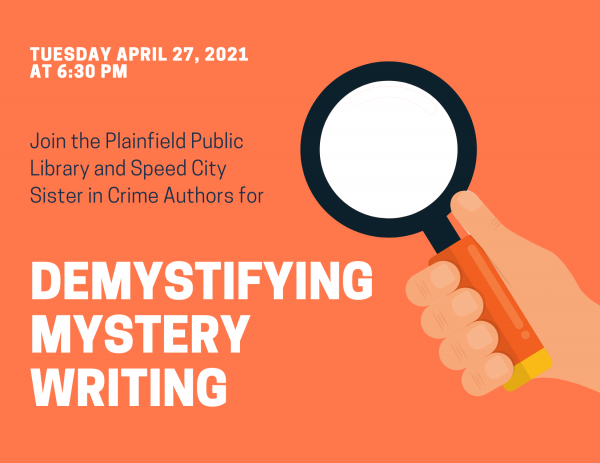 Image for event: Demystifying Mystery Writing